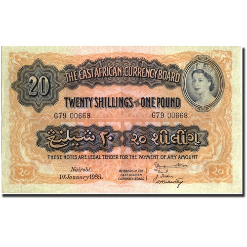 Geldschein east africa - africa,, 20