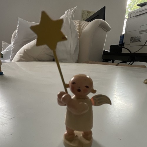 Erzgebirge engel holzfigur - erzgebirge,