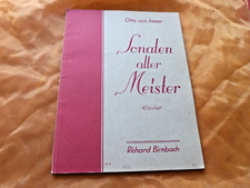 SONATEN ALTER MEISTER Otto von