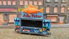 Spur N Kirmesbude "Aale Peter" Essen Foodtruck Fisch Kirmes Rummel Bausatz 1:160