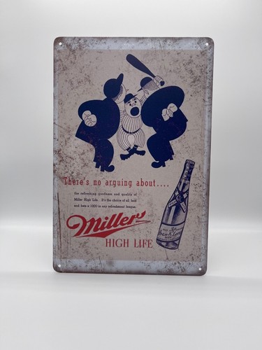 Blechschild miller bier - blechschild,