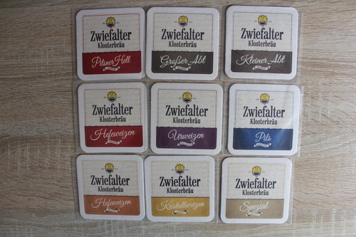 Versch serien bierdeckel - 9,