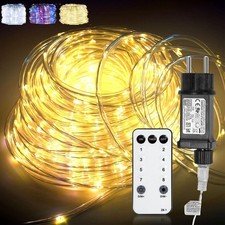 LED Lichtschlauch Lichterschlauch Garten Außen Innen IP65 Lichterkette Partydeko