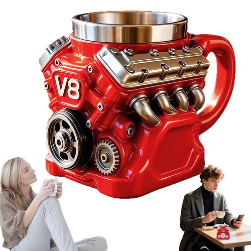 Motor kaffeebecher 300ml - v8,