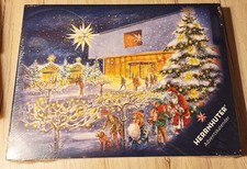 Herrnhuter Adventskalender 2021 2022 Lila Weiß A1e. Neu Originalverpackt.