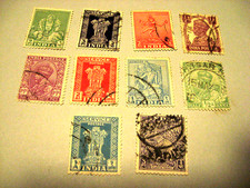 Indien 10 Stück alte