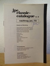Jpc Classic-Catalogue Nr. 6 -