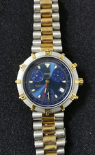 Catamaran Chrono Sport 100 m Quarz Herrenuhr Nr. 8002 ohne Box Swiss Vintage