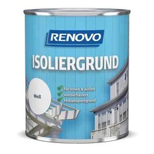 €13,33L  3 L  Renovo Isoliergrund wasserbasiert Holzabsperrgrund  innen außen