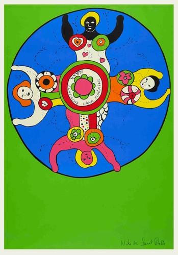 Niki saint phalle - de, plakat