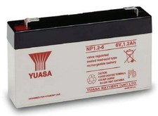 Yuasa NP1,2-6 1,2Ah 6V Blei