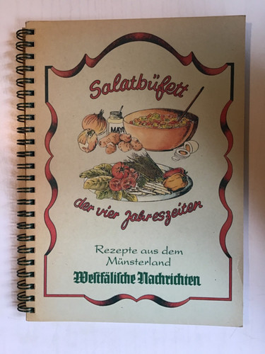 Salatbüfett der vier