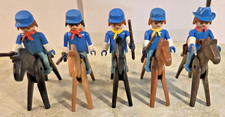 Playmobil Western 5 Soldaten Klicky ACW Nordstaaten Blauröcke US Kavallerie (6)