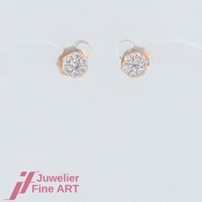 Ohrringe-Brillant-Stecker mit