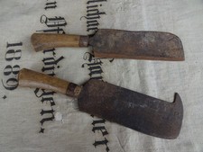 2 x alt Beil Hacke Feldbeil