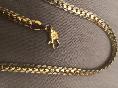 Goldkette karat 750 - goldkette, 18