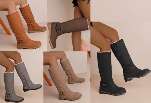 Damen stiefel warm gefüttert - damen,