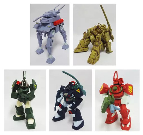 Gashapon miniatur 5er set - gashapon,