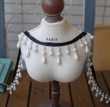 Quaste Perlenborte, baumelnde