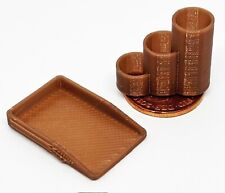 Puppenstube braun Kunststoff