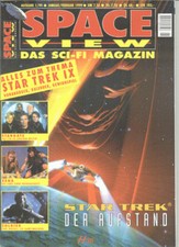 Zeitschrift Space View - Ausgabe 1/99 - Januar/ Februar 1999 Cover Star Trek Der