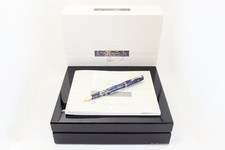 OMAS Lucens Omaggio Armando Simoni Blue Limited Edition 18K M Goldfeder Box