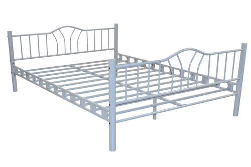 Metallbett santi grau in - metallbett, "santi"