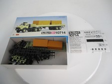 Kibri Spur H0 10714 Bausatz MB LKW Wackenhut ungebaut in OVP