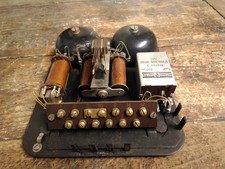 gut erhaltene, funktionierende Grundplatte für Telefon W48 von der Post