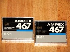 2x DAT AMPEX 467 - R 94 -