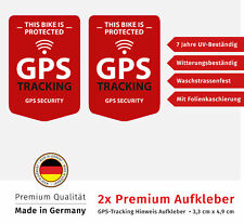 GPS Aufkleber Fahrrad Tracking