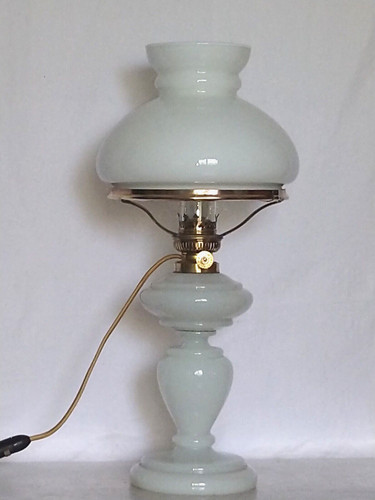 Alte tischlampe - alte,
