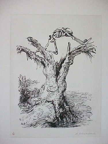 Paul weber original - a.,