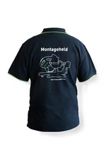Festool Poloshirt dunkelblau