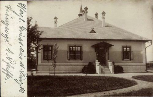 Puszta ungarn haus - ak, ungarn,
