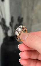 Ring 585 gold diamanten - ring, 3