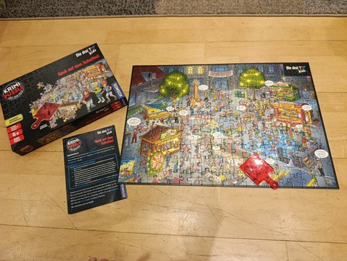 Kosmos krimi puzzle die - krimi,