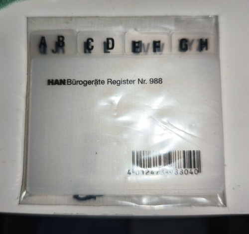 Durable karteikartenregister - durable,