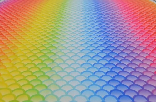 Schuppenstoff regenbogen für - regenbogen,
