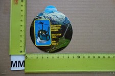 Alter Aufkleber Reise Stadt Land Österreich Tirol Zillertal HINTERTUX