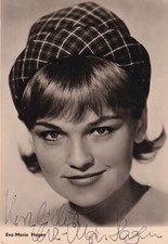 Autogramm - Eva-Maria Hagen -