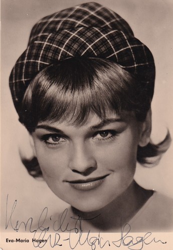 Autogramm eva maria - autogramm, hagen