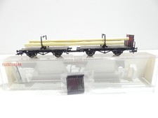 Fleischmann H0 5223 Drehschemelwagen-Set mit Holzladung der DRG in OVP G5088