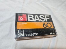 1 St. Compact Cassette BASF 60LH SM - sehr selten! Originalverpackt