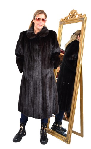 A5821 saga mink nerzmantel - mink,