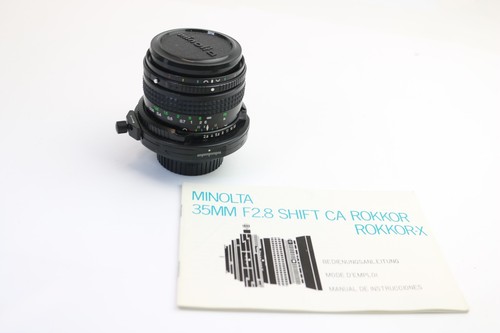 Minolta 35mm shift ca - f2.8,