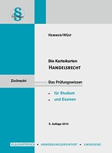 Karteikarten handelsrecht von - handelsrecht,