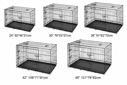 Hundekäfig stahl - hundekäfig,