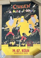 Queen Konzertposter Köln