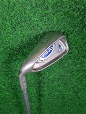 PING G5 6-Eisen - Herren (Graphit, 37,5 Zoll, Links, Regular, Blue Dot)